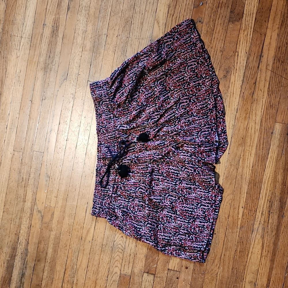 Loft Elastic Waist Floral Shorts